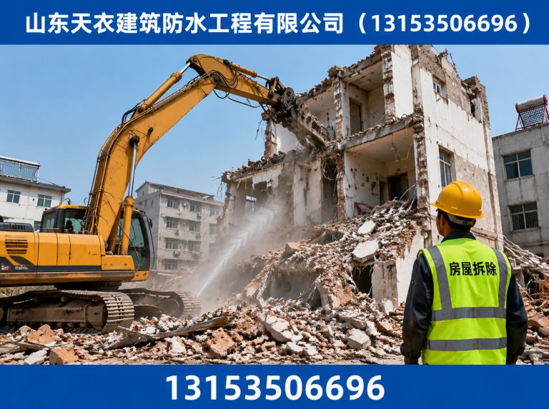 烟台经济技术开发区房屋拆除展示图